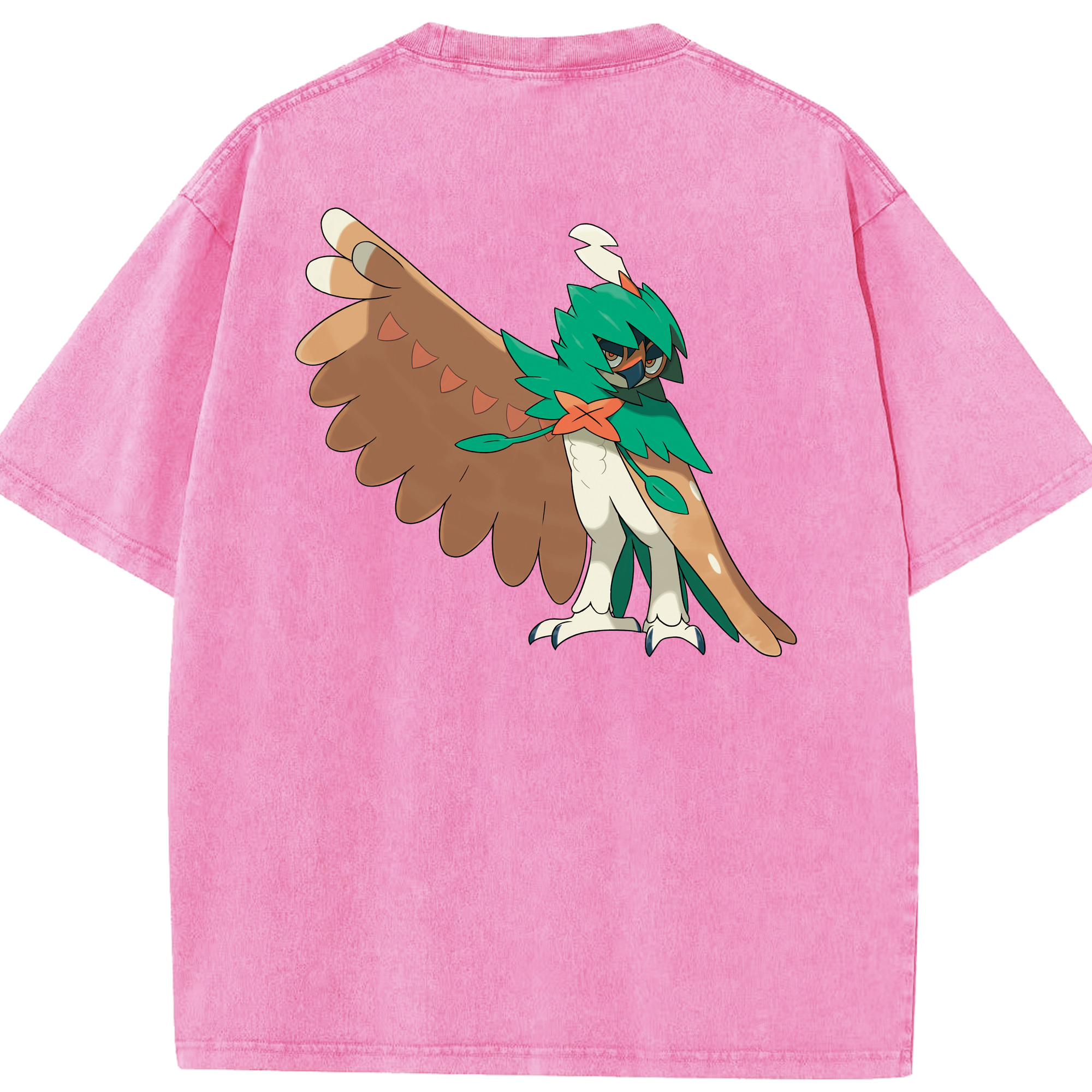 （画像用） ポケットモンスター Pokémon 綿100% ヴィンテージ風 半袖Tシャツ（背面プリント）